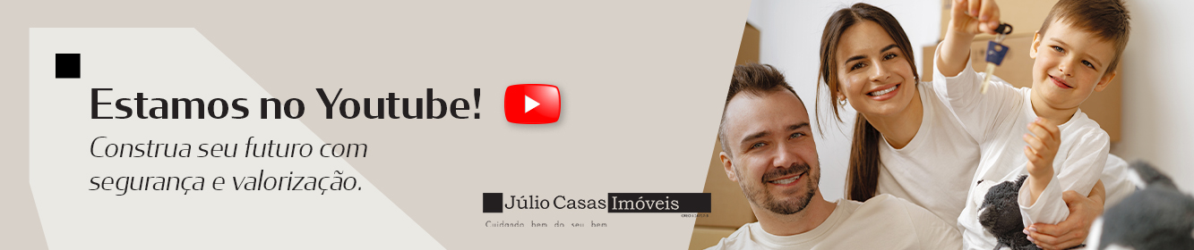 Youtube Júlio Casas Imóveis