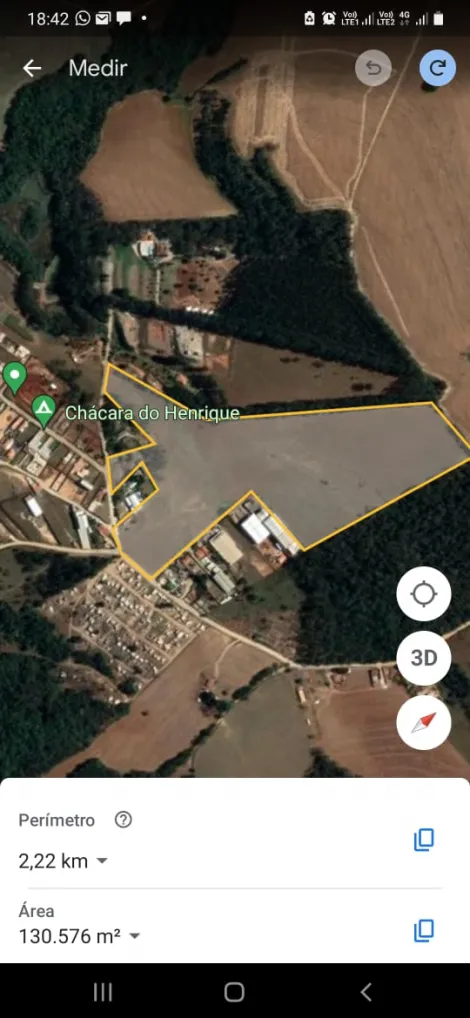 imagem 3 - Área á venda, 124.444,40m2 - Capoavinha, Votorantim imagem 3 - Área á venda, 124.444,40m2 - Capoavinha, Votorantim